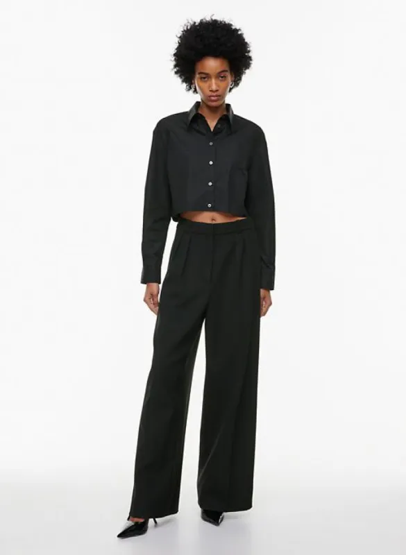 evolve poplin shirt sold by Aritzia