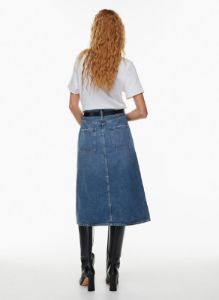 anouk jean skirt sold by Aritzia