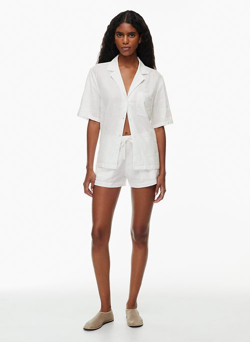 abode linen shirt sold by Aritzia product image thumbnail 2