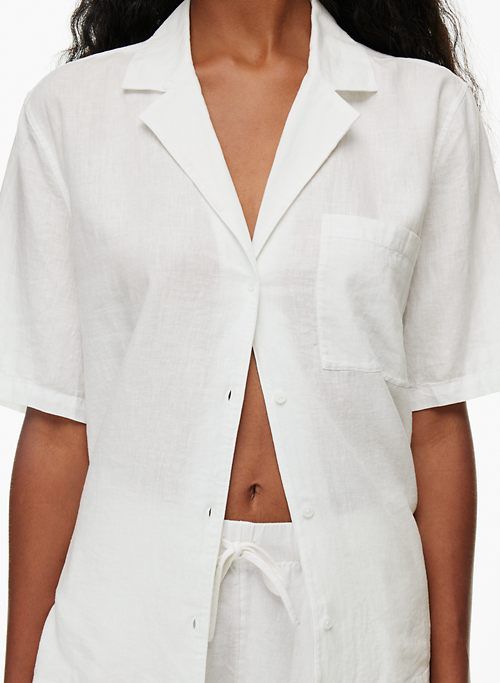 abode linen shirt sold by Aritzia product image thumbnail 5