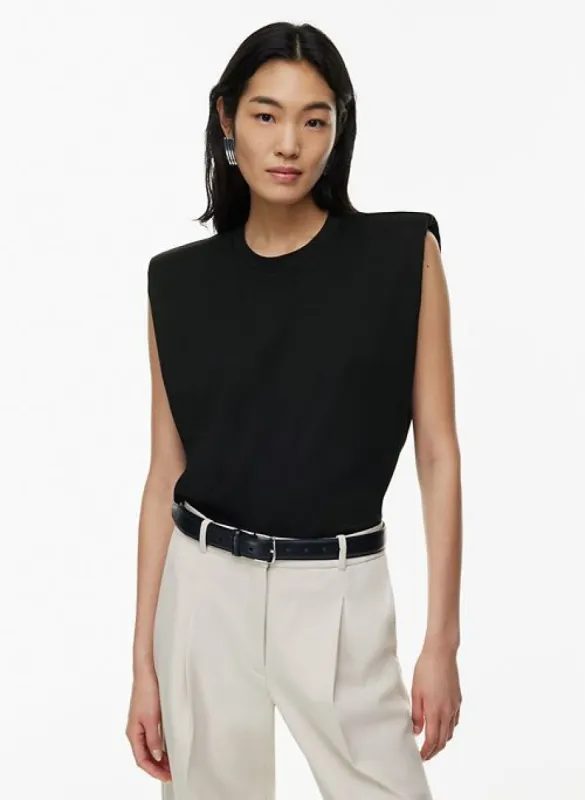 shoulder pad tee sold by Aritzia