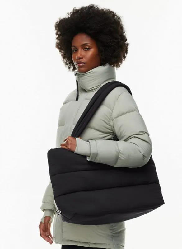 the super puff™ tote bag sold by Aritzia