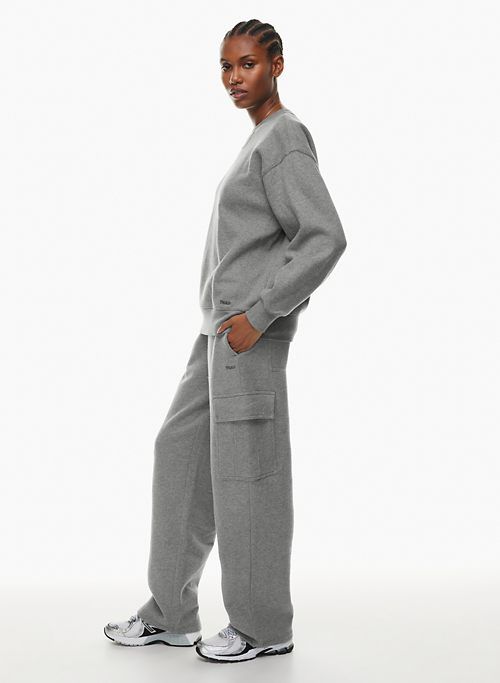 cozy fleece boyfriend crew sweatshirt sold by Aritzia product image thumbnail 3
