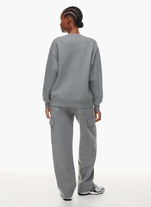 cozy fleece boyfriend crew sweatshirt sold by Aritzia product image thumbnail 5