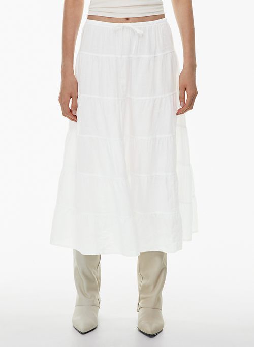 bouquet linen skirt sold by Aritzia product image thumbnail 2