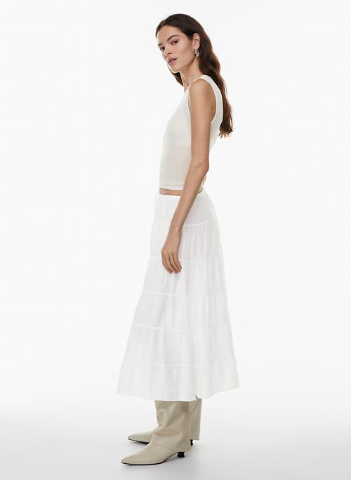 bouquet linen skirt sold by Aritzia product image thumbnail 3