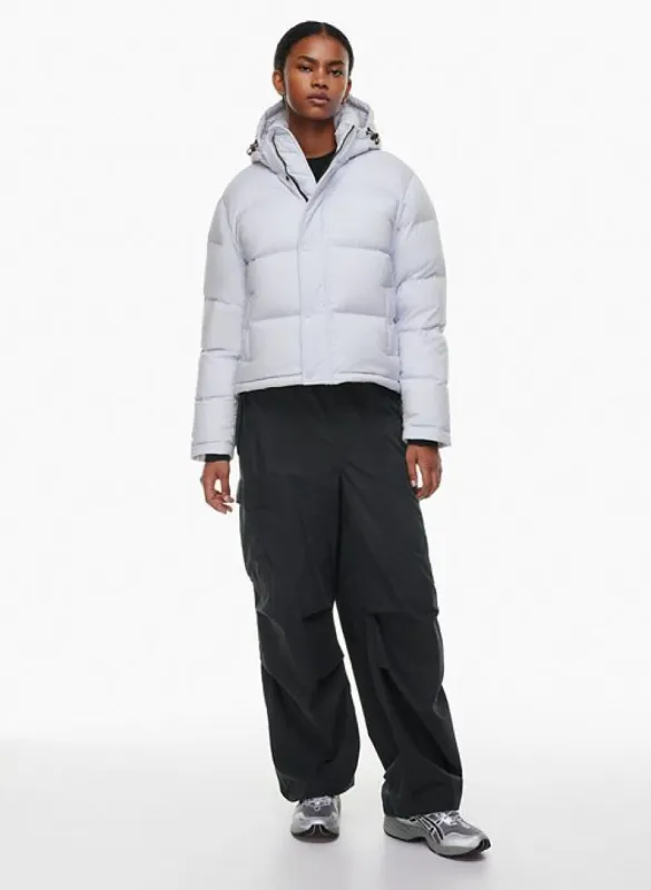 the super puff™ shorty sold by Aritzia