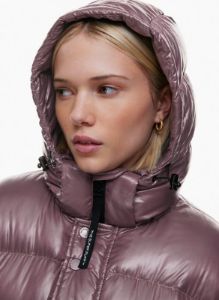 the super puff™ long sold by Aritzia