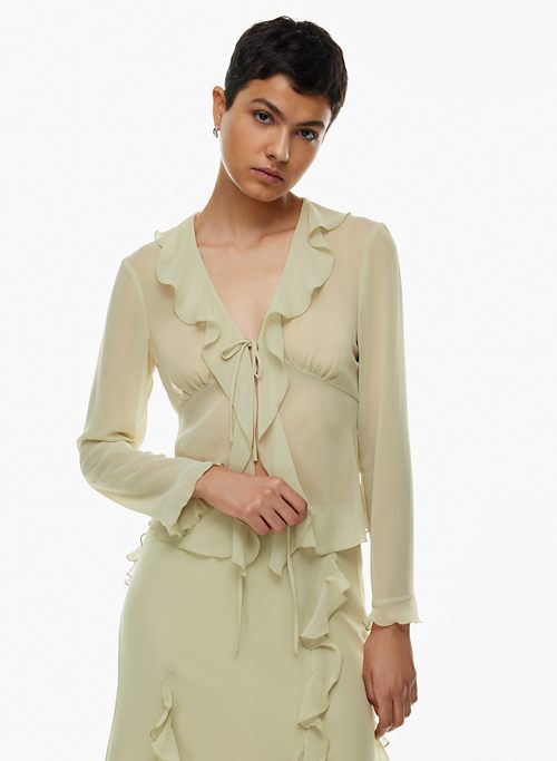 frenchy blouse sold by Aritzia product image thumbnail 2