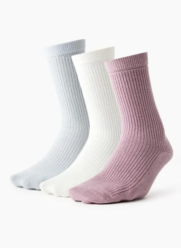only crew sock 3-pack sold by Aritzia