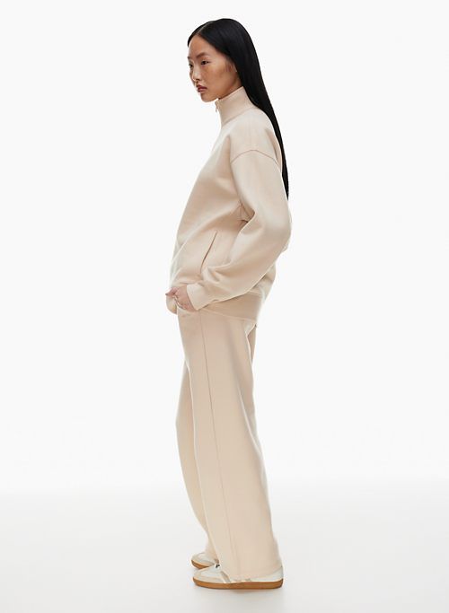 cozy fleece boyfriend 1/2 zip sweatshirt sold by Aritzia product image thumbnail 3