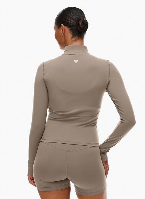 TnAction Women's Tnalife Relay Zip-Up Jacket in Turner Taupe size 2XS sold by Aritzia product image thumbnail 4