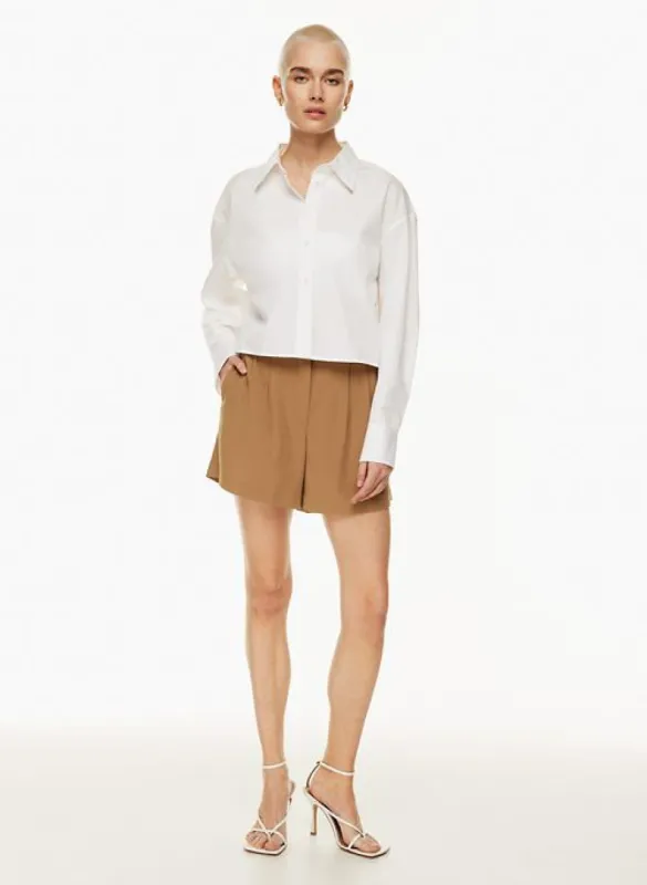 pleated 5 short sold by Aritzia