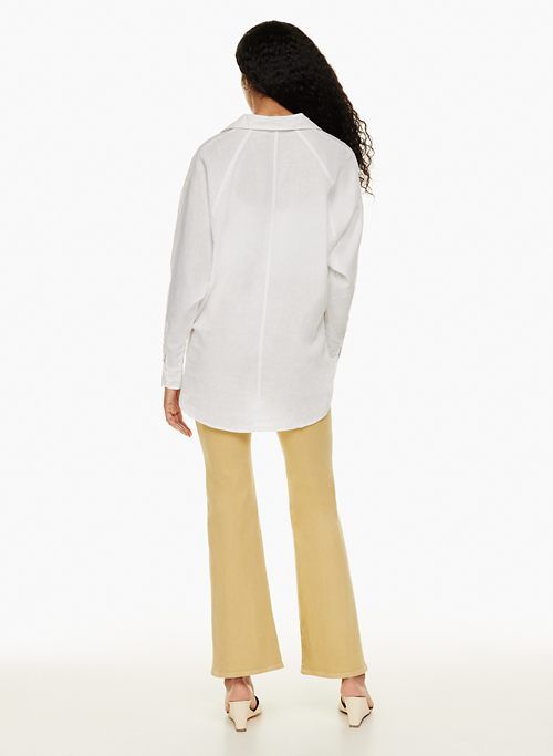 boyfriend linen shirt sold by Aritzia product image thumbnail 5