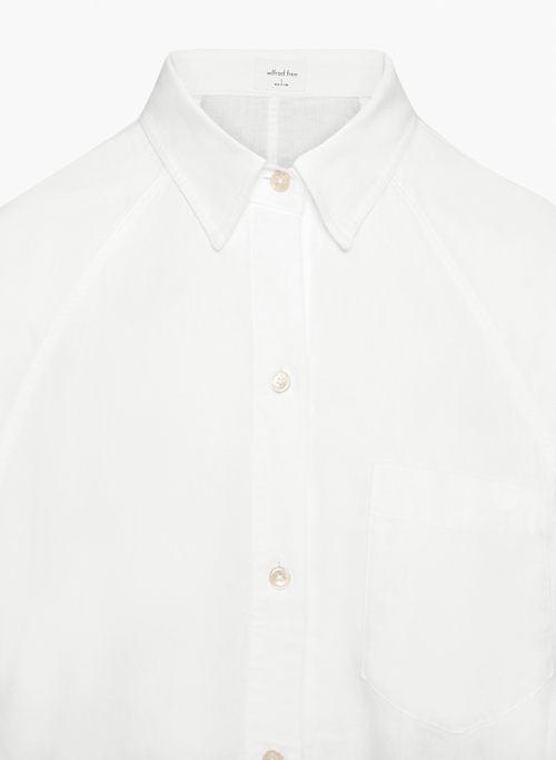 boyfriend linen shirt sold by Aritzia product image thumbnail 7