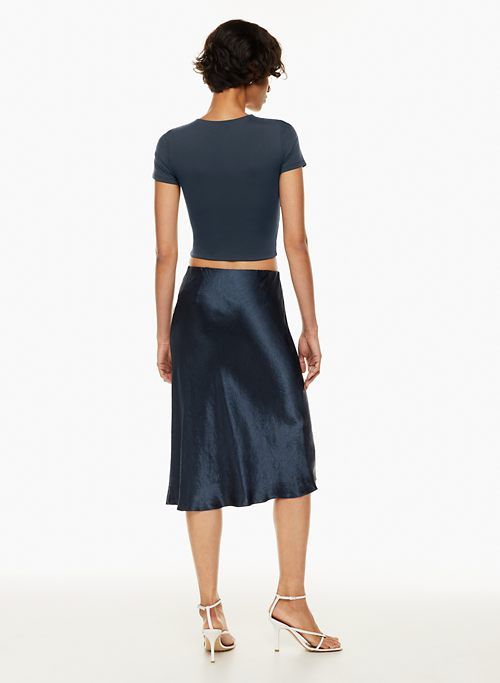 slip midi skirt sold by Aritzia product image thumbnail 5