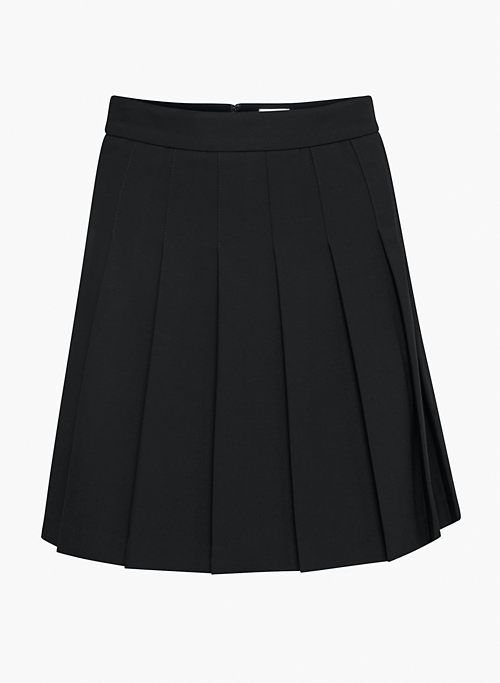 olive mini pleated skirt sold by Aritzia product image thumbnail 6