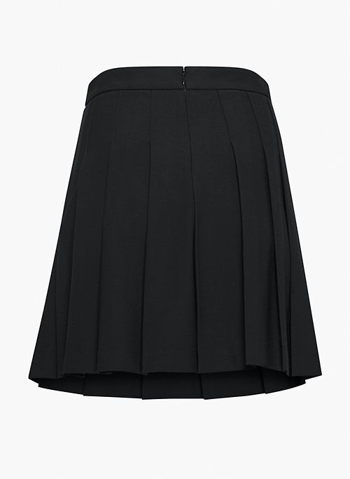 olive mini pleated skirt sold by Aritzia product image thumbnail 7