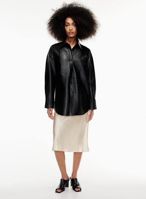 slip midi skirt sold by Aritzia