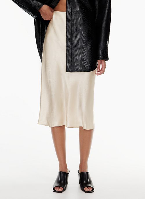 slip midi skirt sold by Aritzia product image thumbnail 2