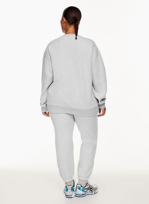 cozy fleece boyfriend crew sweatshirt sold by Aritzia product image thumbnail 4