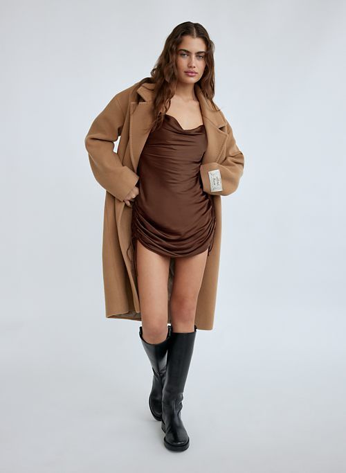 only ruched slip dress sold by Aritzia product image thumbnail 6