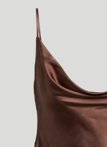 only ruched slip dress sold by Aritzia