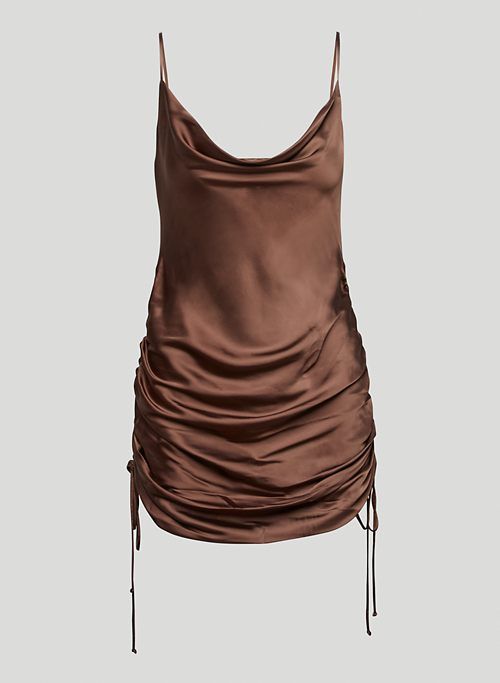 only ruched slip dress sold by Aritzia product image thumbnail 9