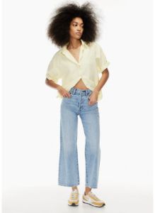 the farrah high rise wide leg 28l sold by Aritzia