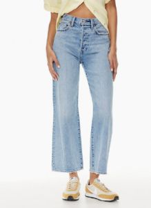 the farrah high rise wide leg 28l sold by Aritzia