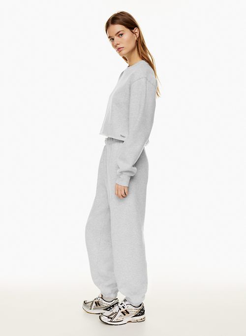 cozy fleece perfect cropped sweatshirt sold by Aritzia product image thumbnail 4