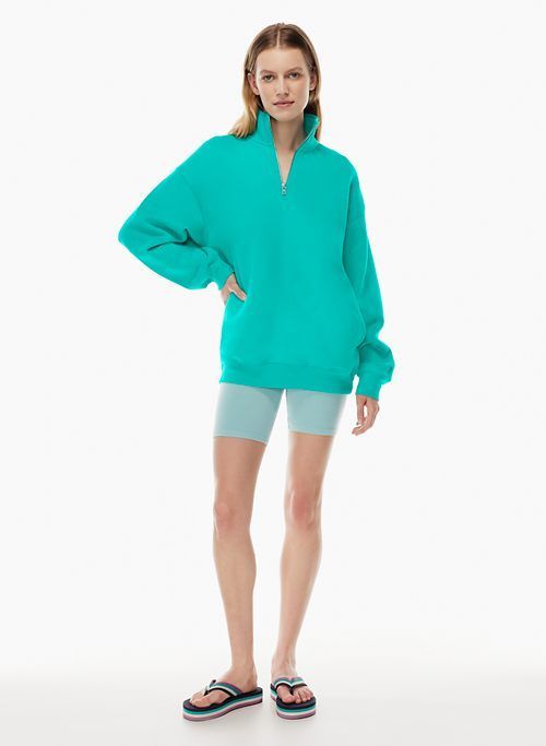 cozy fleece mega ¼ zip sweatshirt sold by Aritzia product image thumbnail 2