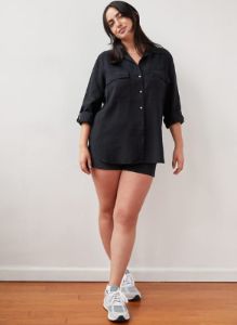 utility button-up sold by Aritzia
