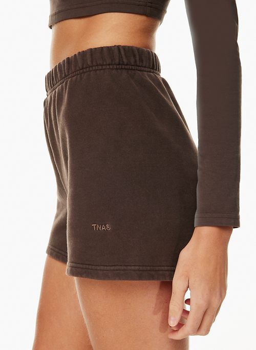 cozy fleece perfect hi-rise 3 sweatshort sold by Aritzia product image thumbnail 4