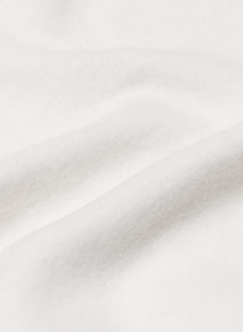 Tna Women's Cozy Fleece Boyfriend Boxy Zip Hoodie Sweatshirt in Heather Cloud White size XS sold by Aritzia product image thumbnail 7