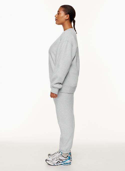 cozy fleece boyfriend crew sweatshirt sold by Aritzia product image thumbnail 3