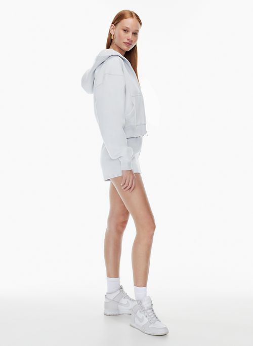 cozy fleece boyfriend boxy zip hoodie sold by Aritzia product image thumbnail 3