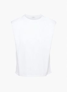 shoulder pad tank sold by Aritzia