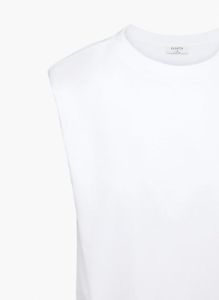 shoulder pad tank sold by Aritzia