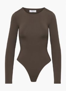 contour crew longsleeve bodysuit sold by Aritzia
