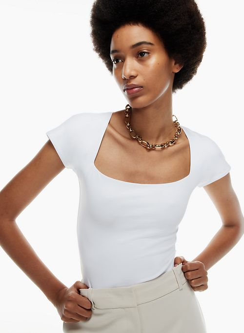 contour straight neck bodysuit sold by Aritzia product image thumbnail 3