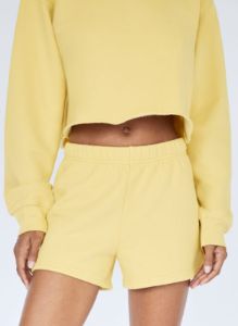 cozy fleece perfect hi-rise 3 sweatshort sold by Aritzia