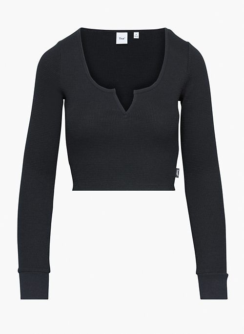 waffle scoopneck longsleeve sold by Aritzia product image thumbnail 6