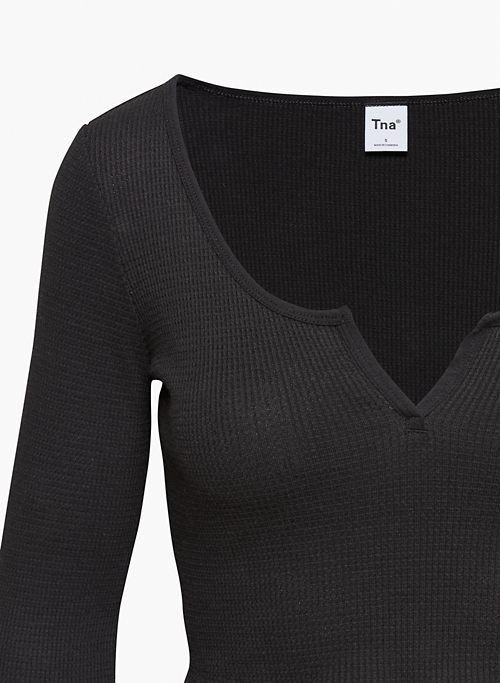 waffle scoopneck longsleeve sold by Aritzia product image thumbnail 7