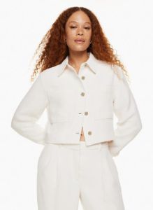 little cropped jacket sold by Aritzia