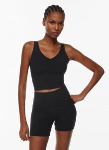 butter vitality sports tank sold by Aritzia