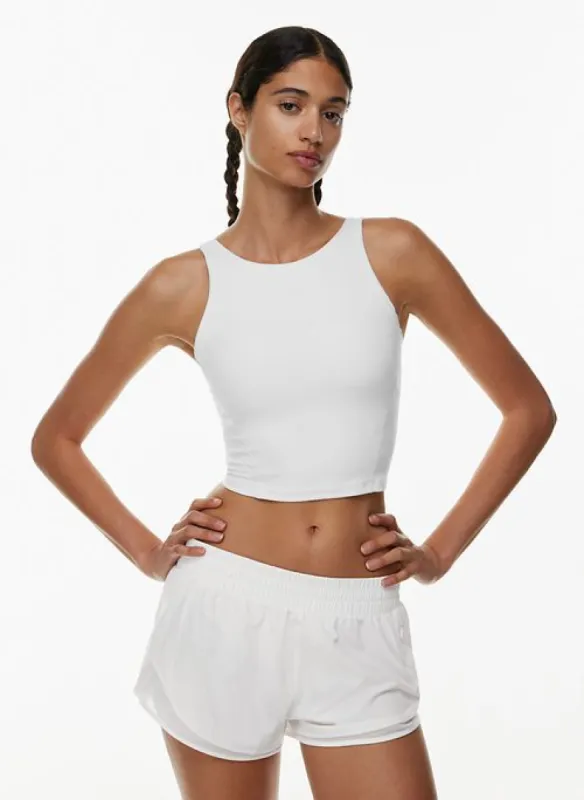 butter conquer sports tank sold by Aritzia