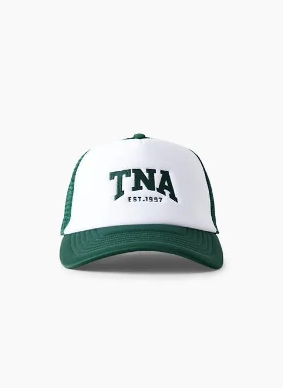 freeway trucker cap sold by Aritzia