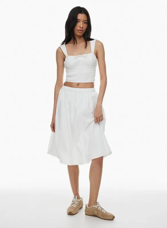 martine poplin top sold by Aritzia