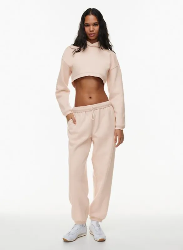 cozy fleece perfect shrug hoodie sold by Aritzia